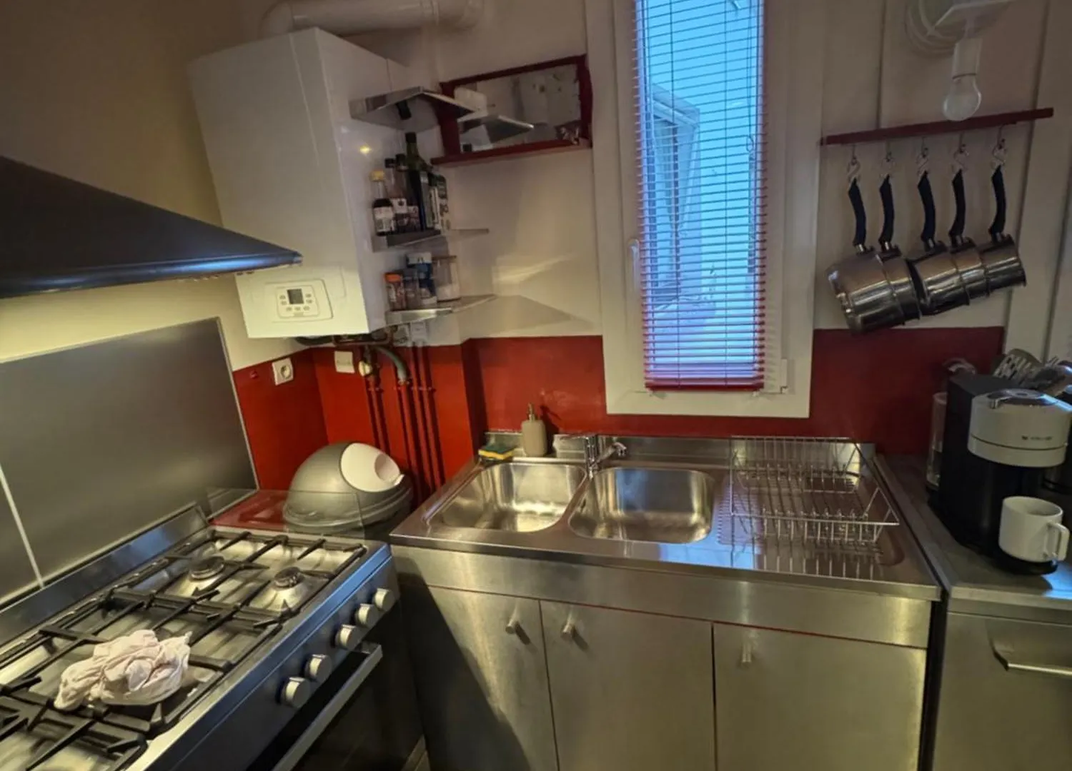 Appartement Red Flat Parijs