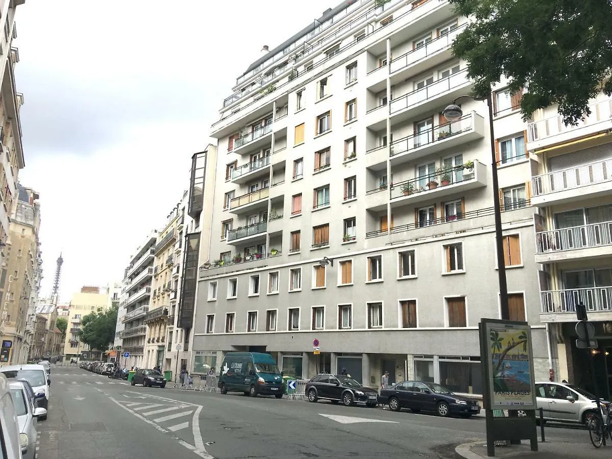 Appartement Red Flat Parijs